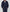 Navy Fleece Dressing Gown With Piping