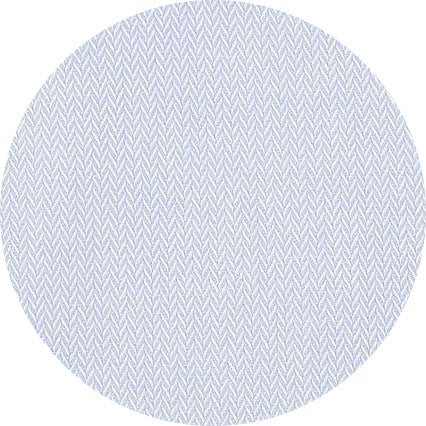Sky Blue Textured Cotton Herringbone Classic Fit Formal Shirt - Double Cuff