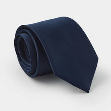 navy blue silk ties