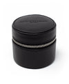 Black Leather Cufflink Storage Box