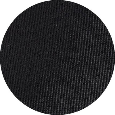 Black Silk Twill Pocket Square