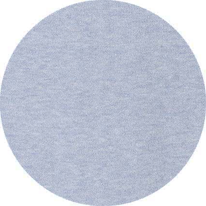 Light Blue Cotton-Blend V-Neck Jumper