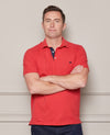 Red Short Sleeve Polo Shirt