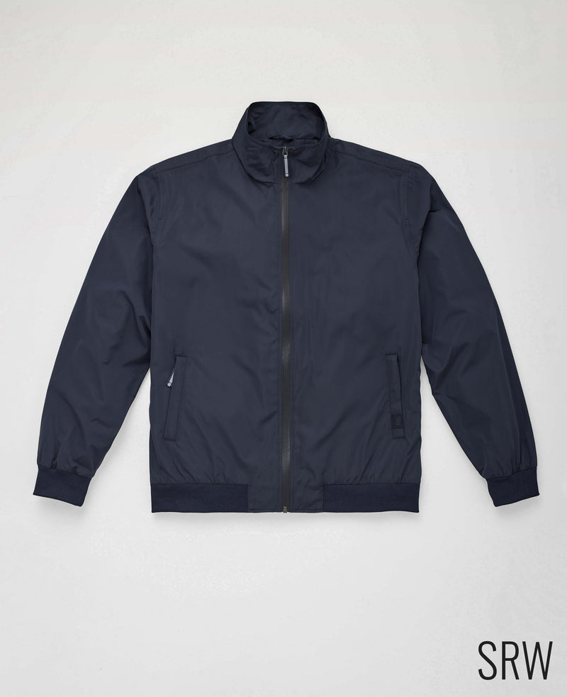 SRW Navy Showerproof Harrington Jacket