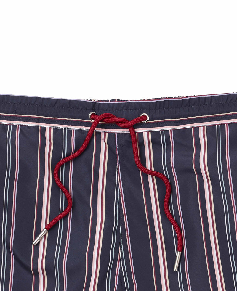 Striped Recycled Swim Shorts