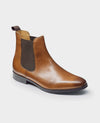 Tan Leather Chelsea Boots